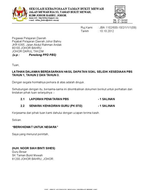 Letterhead Sekolah Ppdjb Pdf