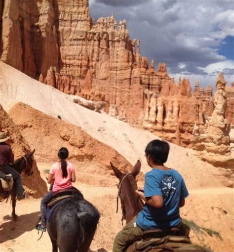 Riding Horseback In The Great West Bryce Canyon Utah Outdoors