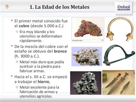 Tema 8 La Edad De Los Metales