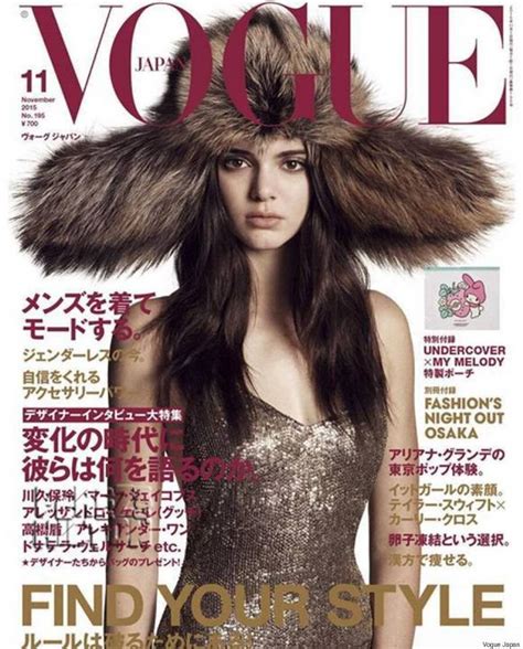 Kendall Jenner Lands The Covers Of Vogue Paris And Japan Huffpost Style