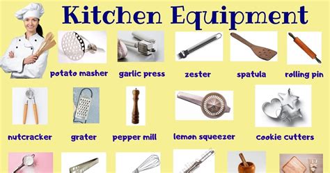 All kitchen staff should be familiar with the different types of hand tools and small equipment used in their respective work area. Kitchen Equipment: Useful List of 55+ Kitchen Utensils ...