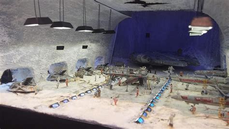 Star wars the empire strikes back battle of hoth diorama. Hoth Echo Base Hangar | Star wars figures