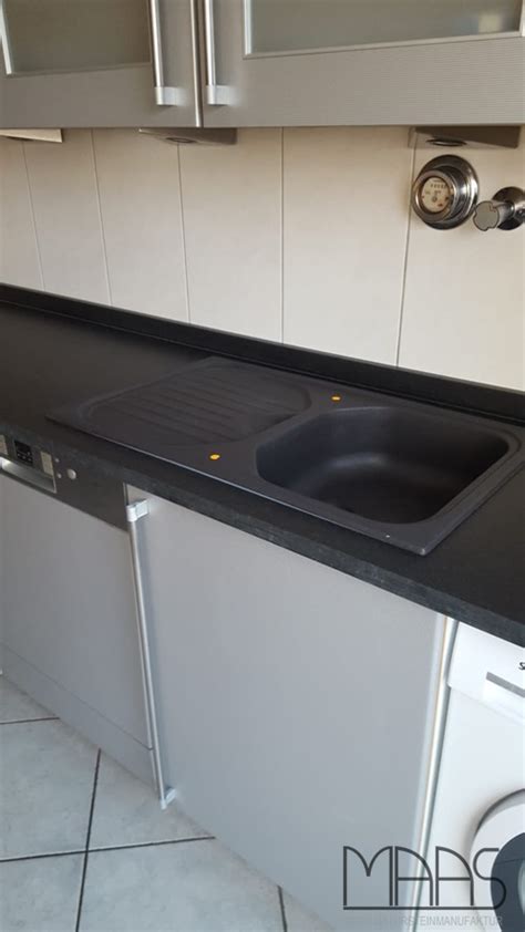 Granit arbeitsplatte oder doch was anderes? Wesseling Granit Arbeitsplatte Nero Assoluto Zimbabwe