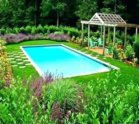 Flower Bed Around Pool Landscaping Around Pool Landscaping Around The