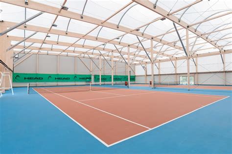 Smc2 Construction Is The Specialist In Temperate Indoor Tennis Court