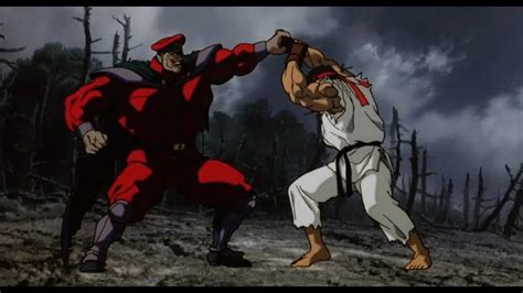 Ryu And Ken Vs Bison Full Fight English Dub 1080p Hd Youtube