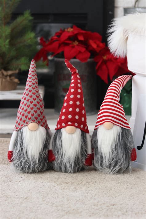 Christmas Gnome Handmade Gnomes Holiday Gifts Farmhouse Etsy