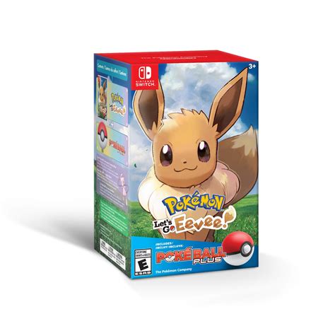 Buy Pokémon Lets Go Eevee Poké Ball Plus Pack Online At Desertcartuae