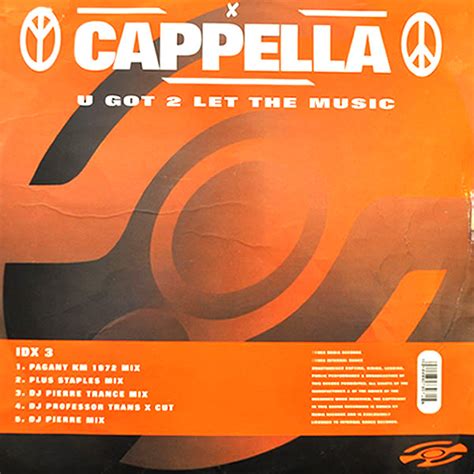 Cappella U Got 2 Let The Music Vinyl Records Lp Cd On Cdandlp