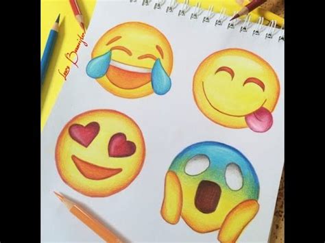 How To Draw Emojis Youtube