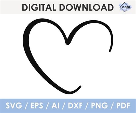 Open Heart Open Heart Svg Instant Download Svg Png Eps Pdf Digital