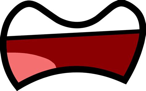 Sad bfdi mouth with shading and teeth. Free Cartoon Mouth Transparent, Download Free Clip Art ...
