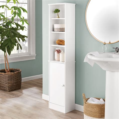 Ikea Tall Narrow Bathroom Cabinet Narrow Bathroom Cabinet With Tons