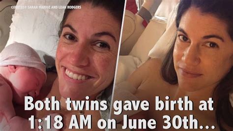 Identical Twins Give Birth On Same Day In Same Hospital