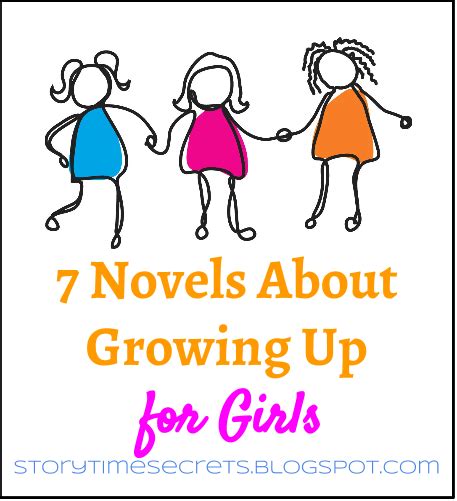 Story Time Secrets: 7 Novels About Growing Up for Girls | Book lists, Novels, Kids' book