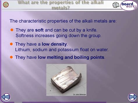 Describe The Properties Of Alkali Metals