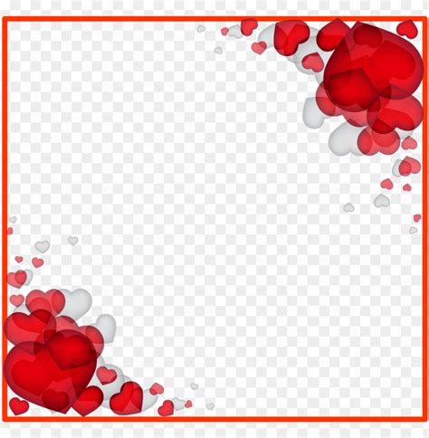 Free Download Hd Png Love Border Frame Png Image With Transparent