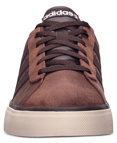 Adidas Mens Se Daily Vulc Casual Sneakers From Finish Line In Brown