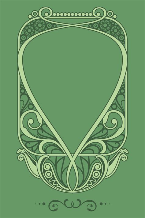 Discover 500+ art nouveau designs on dribbble. Natural Art Nouveau Frame Vector - Download Free Vectors ...