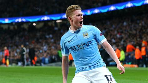 De Bruyne Homme Fort De City Uefa Champions League