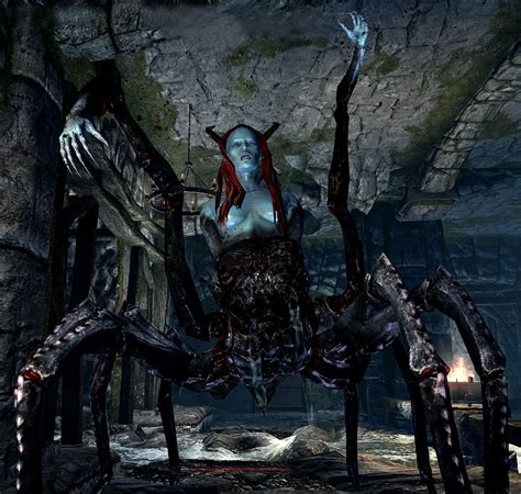 Daedra Spider Woman At Skyrim Nexus Mods And Community