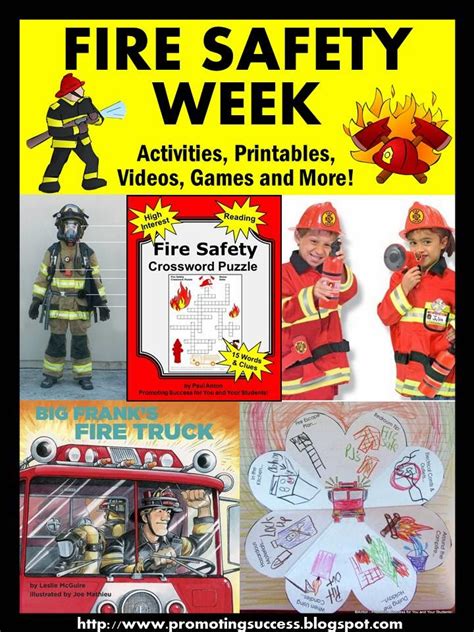 Welcome to esl printables, the website where english language teachers exchange resources: Fire Safety Week Teachers Pay Teachers Promoting-Success