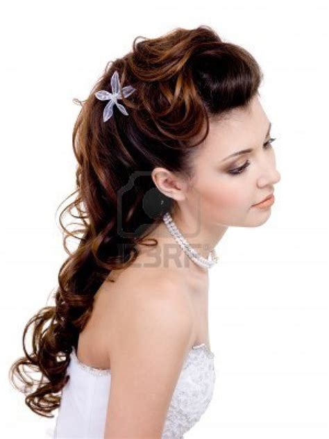 Poisonyaoi Curly Wedding Hairstyle