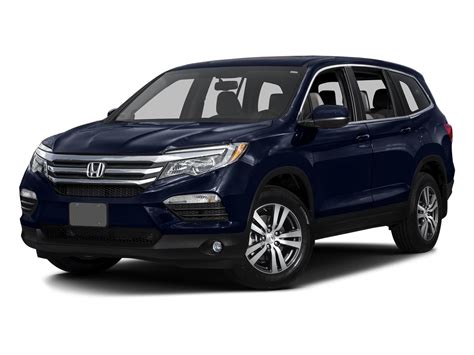 Used 2016 Honda Pilot Ex L In Obsidian Blue Pearl For Sale In El Paso