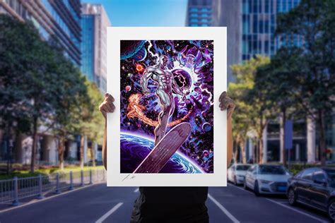 Check spelling or type a new query. Sideshow: Marvel Comics Kunstdruck "Heralds of Galactus ...