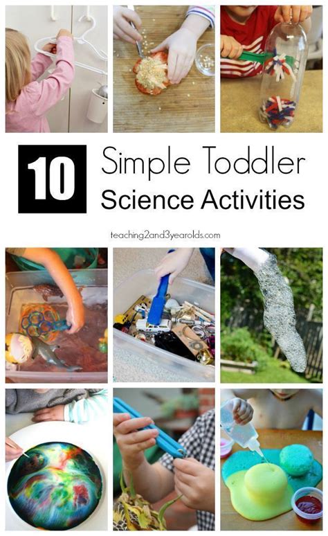 10 simple toddler science activities for home or classroom