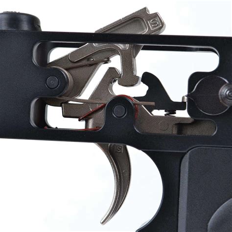 At3 Tactical 2 Stage Trigger Assembly For Ar 15 Nickel Boron 45 Lb Pull