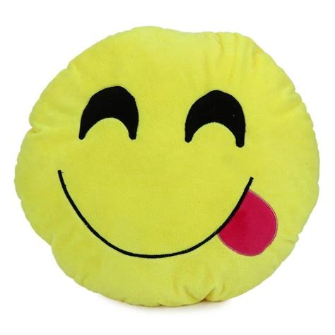 Cm Emoji Pillow Smiley Emotion Round Throw Pillow Stuffed Plush Soft Toy Qq Facial Emotions