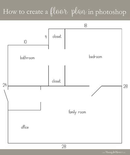 Creating A Simple Floor Plan Sketchup Sketchup Community