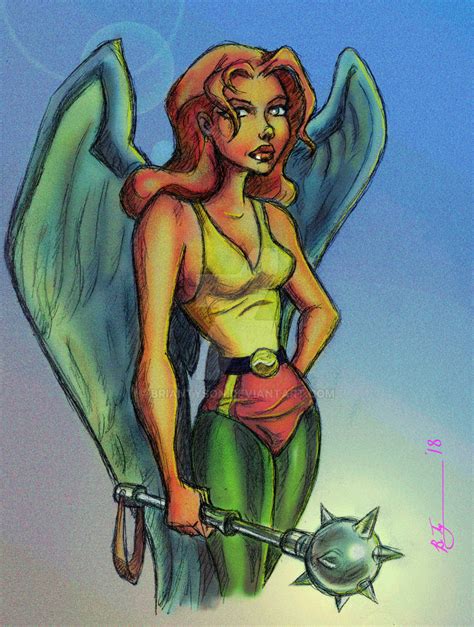 Hawkgirl 2016g By Briantyson On Deviantart