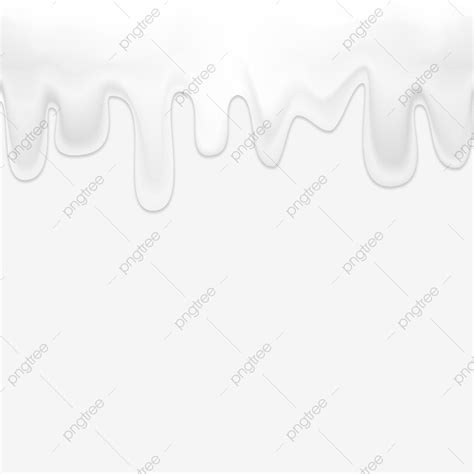 Dripping Cream Vector Design Images Vector Simulation Of White Cream