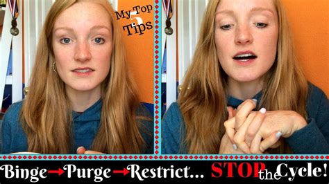 How To Stop The Bingepurge Cycle Eating Disorder Recovery Youtube