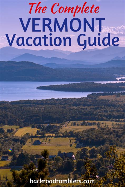 The Complete Vermont Vacation Guide For Outdoor Lovers Vermont