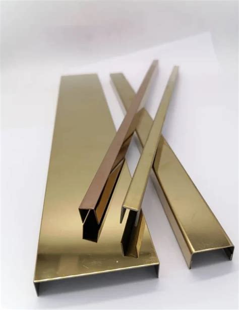 Hot Sale L Shaped Metal Trim For Corners Brushed Stainless Steel Strip