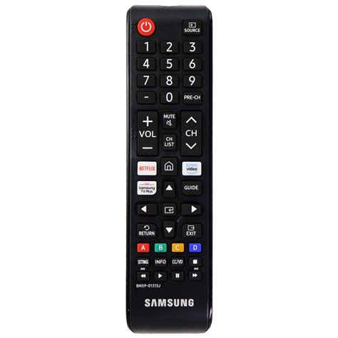 Restored Samsung Remote Control BN59 01315J With Netflix Hotkey For