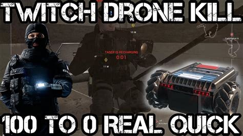 Twitch Drone Kill 100 To 0 Real Quickpulse Is Op Rainbow Six
