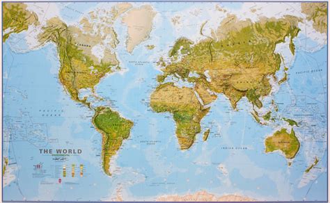 Cartina Geografica Del Mondo Fisica Tomveelers