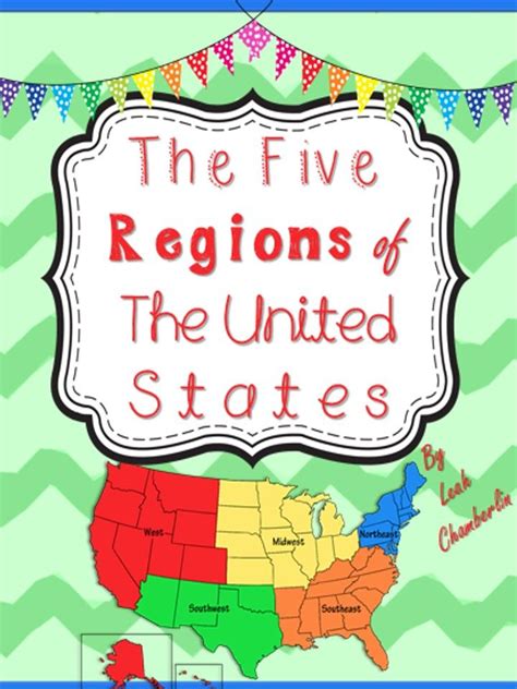 Five Regions Of The United States 4th Grade Social Studies