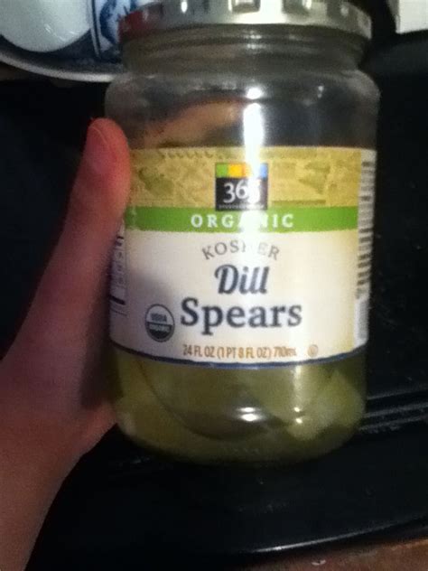 Whole foods is one of the largest stockists of natural and organic food in the world. Vegan pickles dill spears from whole foods brand 365 ...