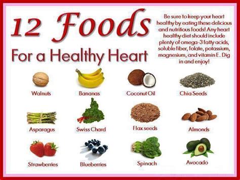 Heart Healthy Foods Health Assessments Pinterest