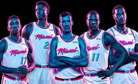 Type to search or hit esc to close. Miami Heat Reveal "Vice" -City Edition- Jerseys | Hardwood ...