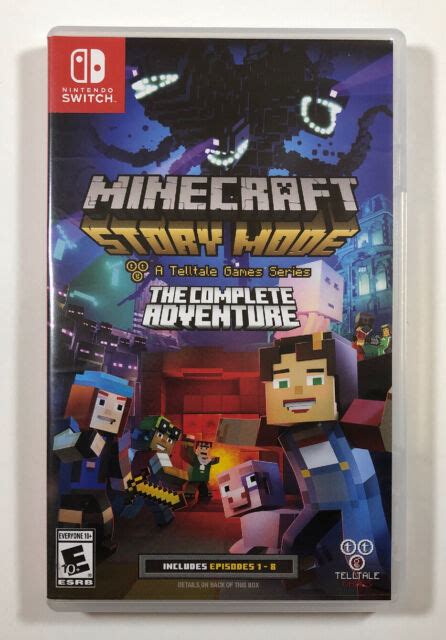 Minecraft Story Mode The Complete Adventure Nintendo Switch 2017