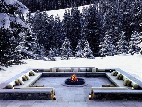 33 Amazing Winter Firepit Ideas To Keep Warm Magzhouse
