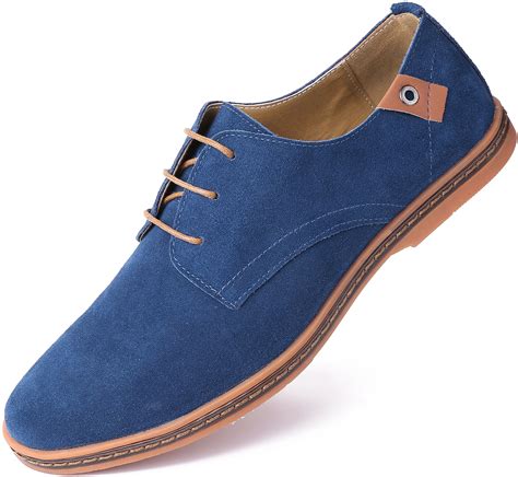 Buy Marino Suede Oxford Dress Shoes For Men Business Casual Shoes