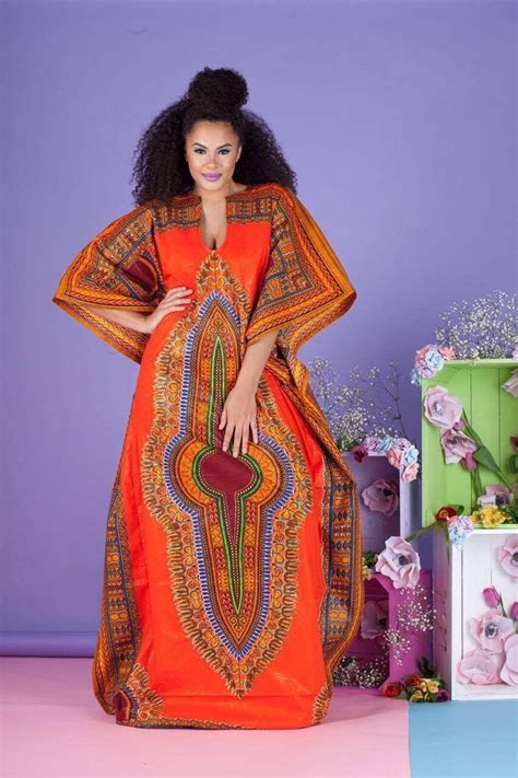 African Dashiki Dress African Attire African Fashion Dresses African Dress
