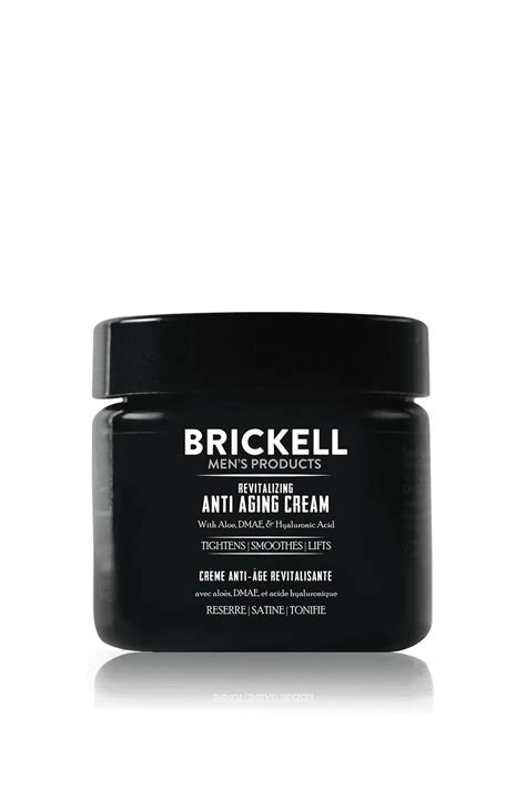 best natural anti aging cream for men brickell men s products